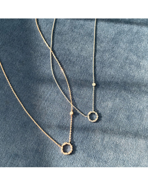 Sparkling Moon Necklace