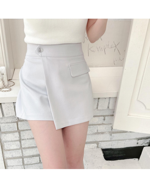 [Limited Offer] Button Wrap Skirt Pants
